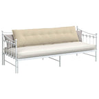 Cuscino per Schiena Crema 200 x 19 x 50 cm Tessuto