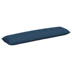 Cuscino per Schiena Blu 200 x 19 x 50 cm Tessuto