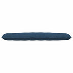 Cuscino per Schiena Blu 200 x 19 x 50 cm Tessuto