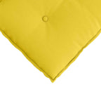 Cuscino per Schiena Giallo Chiaro 200 x 19 x 50 cm Tessuto