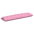 Cuscino per Schiena Rosa 200 x 19 x 50 cm Tessuto