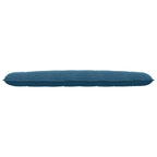 Cuscino per Schiena Blu 200 x 50 cm Tessuto in Cords