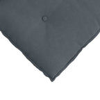 Cuscino per Schiena Grigio scuro 200 x 50 cm Tessuto in Cords