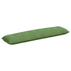 Cuscino per Schiena Verde chiaro 200 x 50 cm Tessuto in Cords