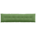 Cuscino per Schiena Verde chiaro 200 x 50 cm Tessuto in Cords