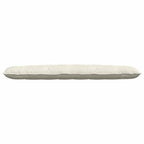 Cuscino per Schiena Crema 200 x 50 cm Tessuto in Cords
