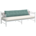 Cuscino per Schiena Verde Mare 200 x 50 cm Tessuto in Cords