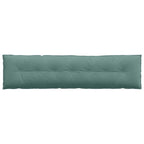 Cuscino per Schiena Verde Mare 200 x 50 cm Tessuto in Cords