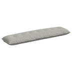 Cuscino per Schiena Grigio chiaro 200 x 50 cm