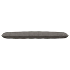 Cuscino per Schiena Grigio chiaro 200 x 50 cm Tessuto in Cords