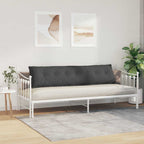 Cuscino per Schiena Grigio scuro 200 x 50 cm Tessuto in Cords