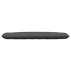 Cuscino per Schiena Grigio scuro 200 x 50 cm Tessuto in Cords
