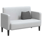 Cuscino per Schiena Grigio scuro 45 x 20 x 35 cm Tessuto