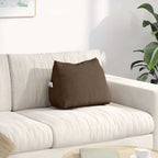 Cuscino per Schiena Marrone 45 x 20 x 35 cm Tessuto