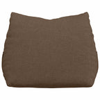Cuscino per Schiena Marrone 45 x 20 x 35 cm Tessuto