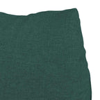 Cuscino per Schiena Verde Scuro 45 x 20 x 35 cm Tessuto