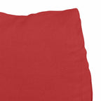 Cuscino per Schiena Rosso 45 x 20 x 35 cm Tessuto
