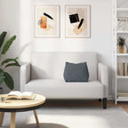 Cuscino per Schiena Grigio scuro 45 x 20 x 35 cm