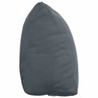 Cuscino per Schiena Grigio scuro 45 x 20 x 35 cm
