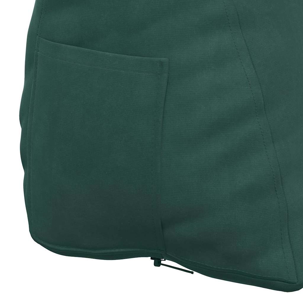 Cuscino per Schiena Verde Scuro 45 x 20 x 35 cm