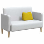 Cuscino per Schiena Giallo 45 x 20 x 35 cm Tessuto in Cords