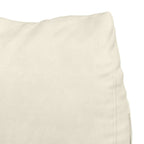 Cuscino per Schiena Crema 45 x 20 x 35 cm Tessuto in Cords