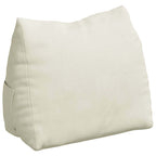 Cuscino per Schiena Crema 45 x 20 x 35 cm Tessuto in Cords