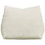 Cuscino per Schiena Crema 45 x 20 x 35 cm Tessuto in Cords