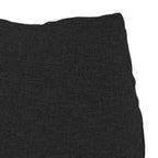 Cuscino per Schiena Nero 60 x 20 x 50 cm Tessuto