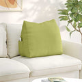 Cuscino per Schiena Verde chiaro 60 x 20 x 50 cm Tessuto