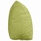 Cuscino per Schiena Verde chiaro 60 x 20 x 50 cm Tessuto