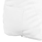 Cuscino per Schiena Bianco 60 x 20 x 50 cm Tessuto