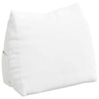Cuscino per Schiena Bianco 60 x 20 x 50 cm Tessuto