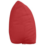 Cuscino per Schiena Rosso 60 x 20 x 50 cm Tessuto