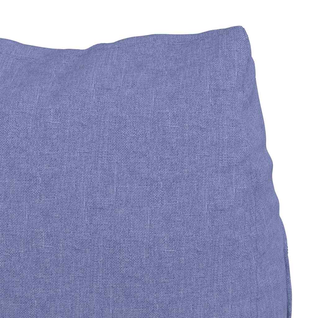 Cuscino per Schiena Blu jeans 60 x 20 x 50 cm Tessuto