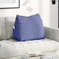 Cuscino per Schiena Blu jeans 60 x 20 x 50 cm Tessuto