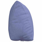 Cuscino per Schiena Blu jeans 60 x 20 x 50 cm Tessuto