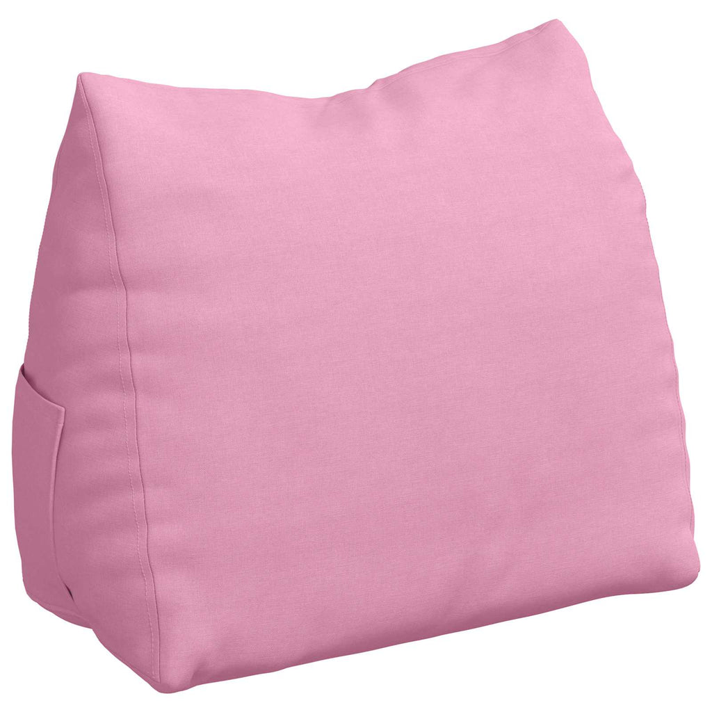 Cuscino per Schiena Rosa 60 x 20 x 50 cm Tessuto