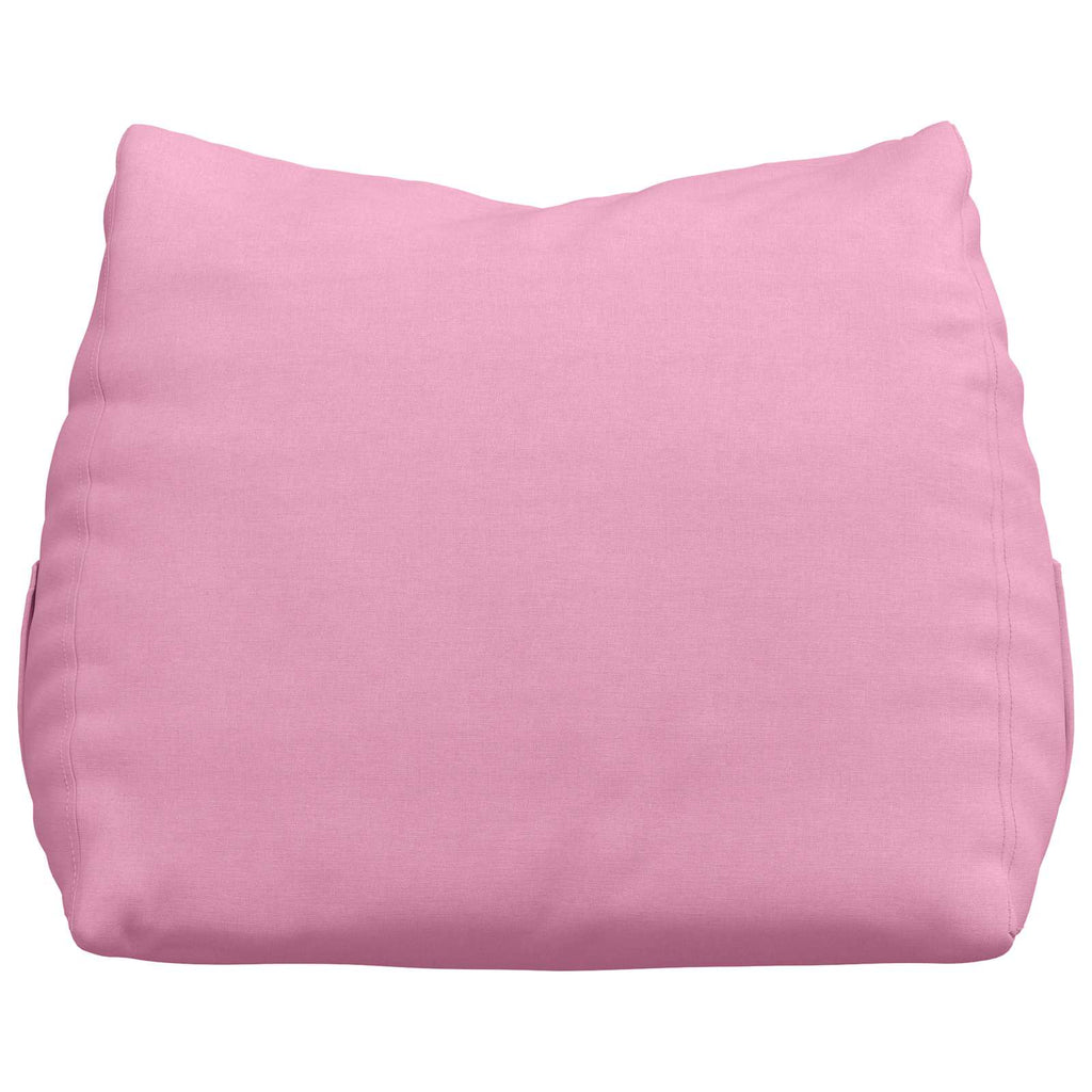 Cuscino per Schiena Rosa 60 x 20 x 50 cm Tessuto