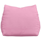 Cuscino per Schiena Rosa 60 x 20 x 50 cm Tessuto