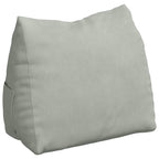 Cuscino per Schiena Grigio chiaro 60 x 20 x 50 cm