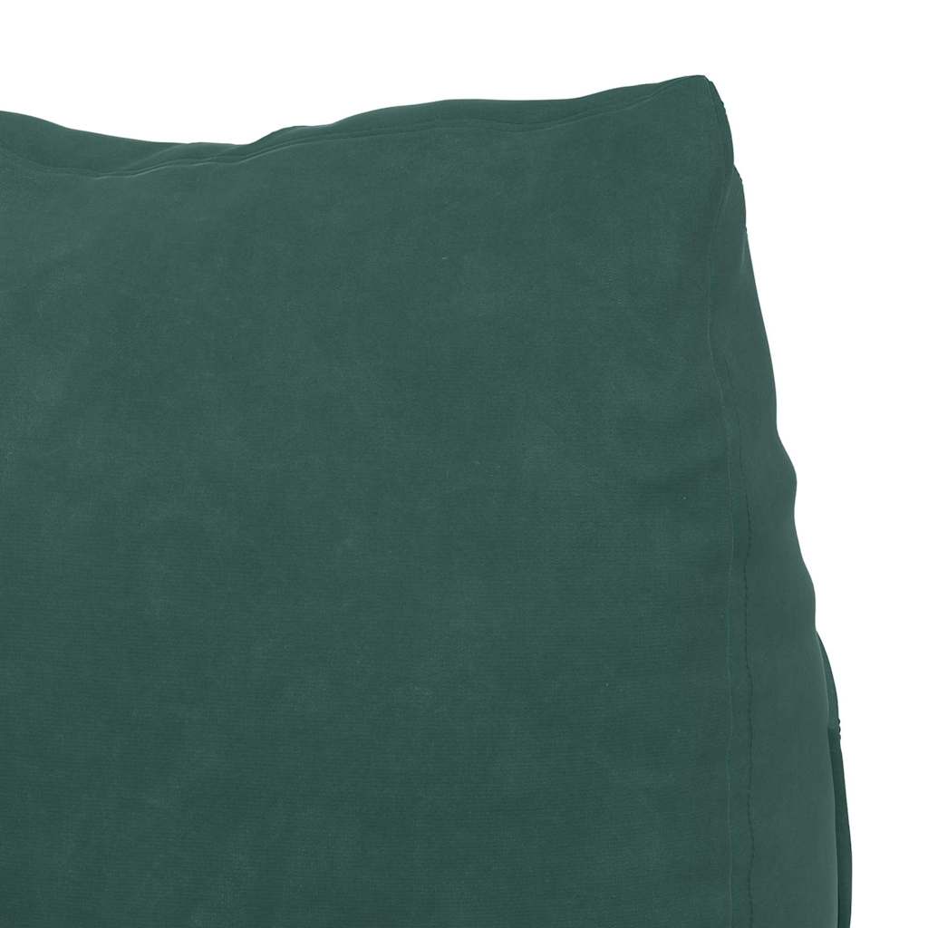 Cuscino per Schiena Verde Scuro 60 x 20 x 50 cm