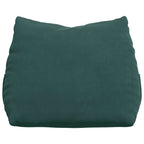 Cuscino per Schiena Verde Scuro 60 x 20 x 50 cm