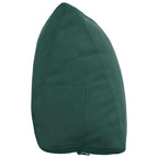 Cuscino per Schiena Verde Scuro 60 x 20 x 50 cm