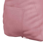 Cuscino per Schiena Rosa 60 x 20 x 50 cm Tessuto in Cords