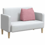 Cuscino per Schiena Rosa 60 x 20 x 50 cm Tessuto in Cords
