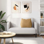 Cuscino per Schiena Marrone 60 x 20 x 50 cm Tessuto in Cords