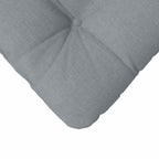 Cuscini per Seduta 4 pcs Grigio chiaro 40 x 40 x 12 cm Tessuto