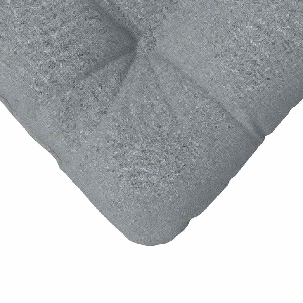 Cuscini per Seduta 4 pcs Grigio chiaro 40 x 40 x 12 cm Tessuto