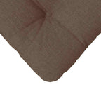 Cuscini per Seduta 4 pcs Marrone 40 x 40 x 12 cm Tessuto